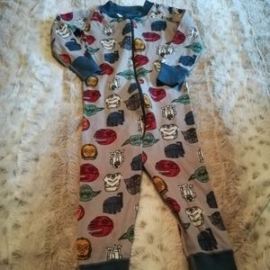 Hanna Andersson one piece pajamas